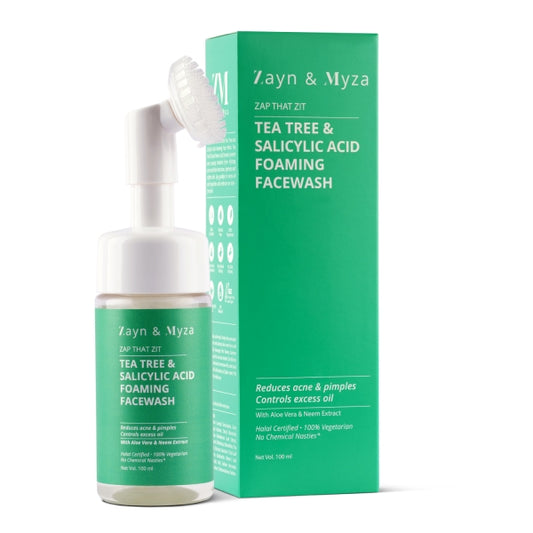 Tea Tree and Salicylic Acid Foaming Face Wash