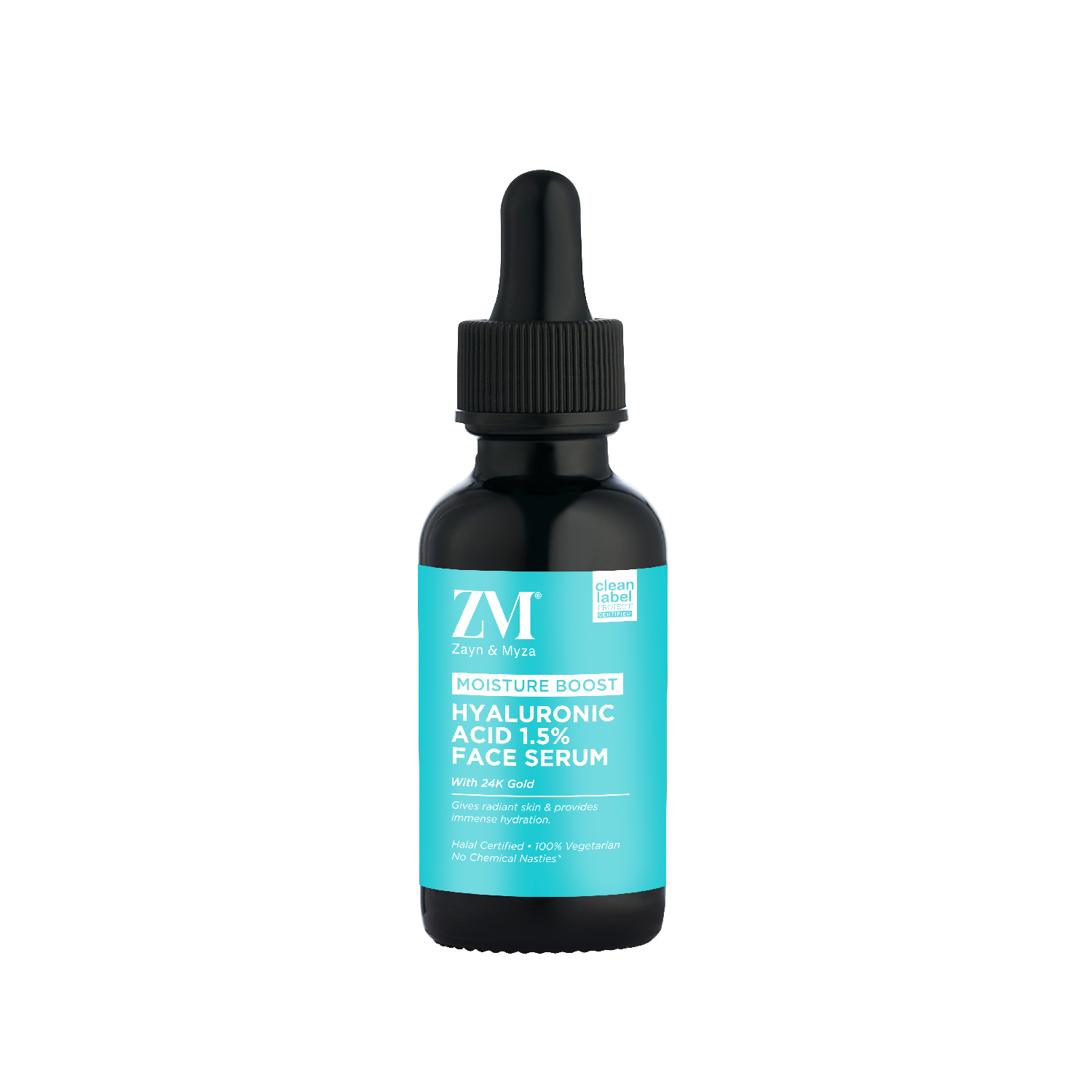 Hyaluronic Acid 1.5% Face Serum with 24K Gold